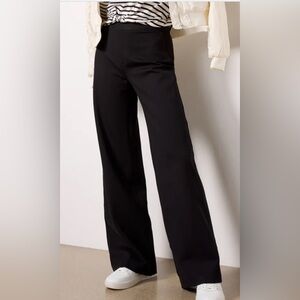 SPANX Black Wide Leg Pants